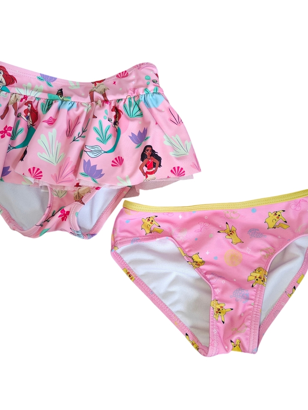 Bikini Bottom Bundle 4T Disney Princess & Pikachu (2)